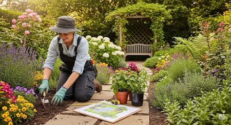 decorador de jardines de la empresa verdtical