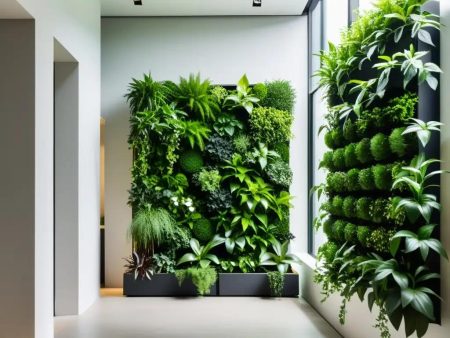 Jardin vertical artificial ejemplo Diferencias entre jardín vertical natural, artificial y preservado (guía real para elegir bien)<