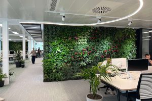 Jardines verticales en barcelona